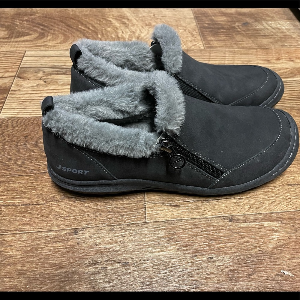 J sport memory foam boots